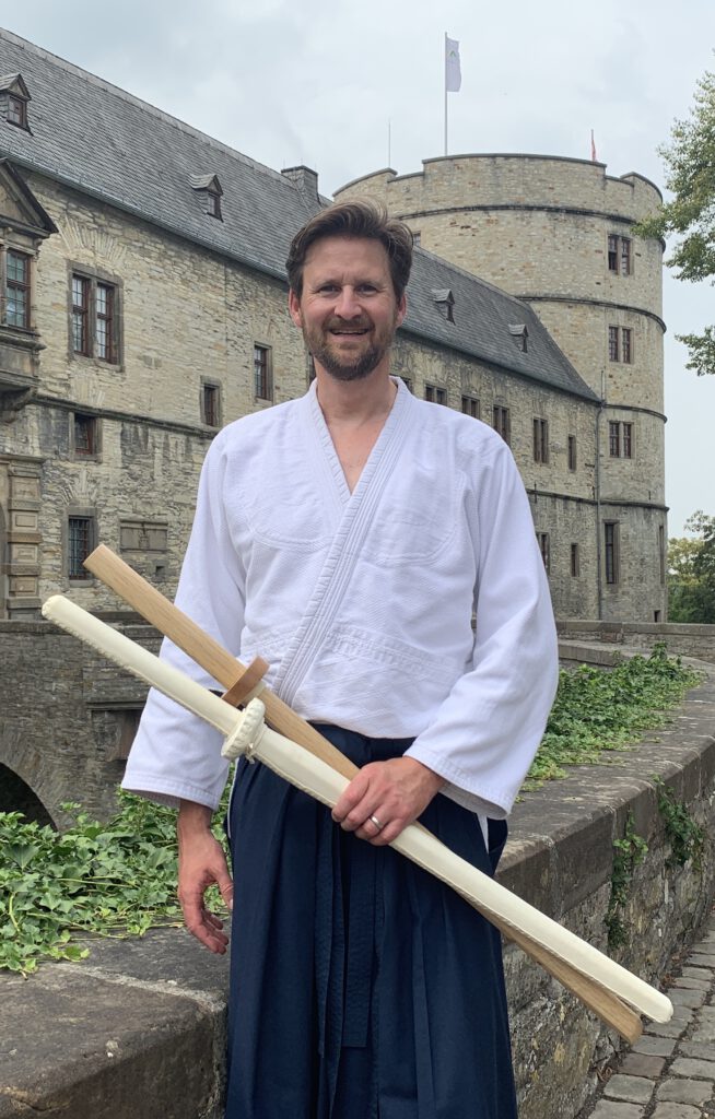 Olaf Marshall vor Wewelsburg