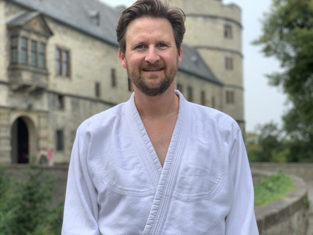 Olaf Marshall vor Wewelsburg